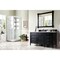 James Martin Vanities Brittany 60in Single Vanity, Black Onyx w/ 3 CM Carrara Marble Top 650-V60S-BKO-3CAR - alternate 6